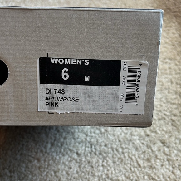 Dingo Primrose pink floral gold leather stitched western cowboy boots size 6 - Picture 7 of 7